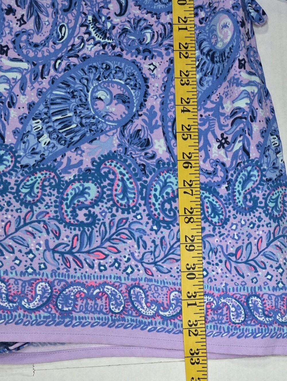 Lilly Pulitzer Donna Romper Womens Size 8 Hello Sunshine Paisley Shift Dress - Picture 7 of 12